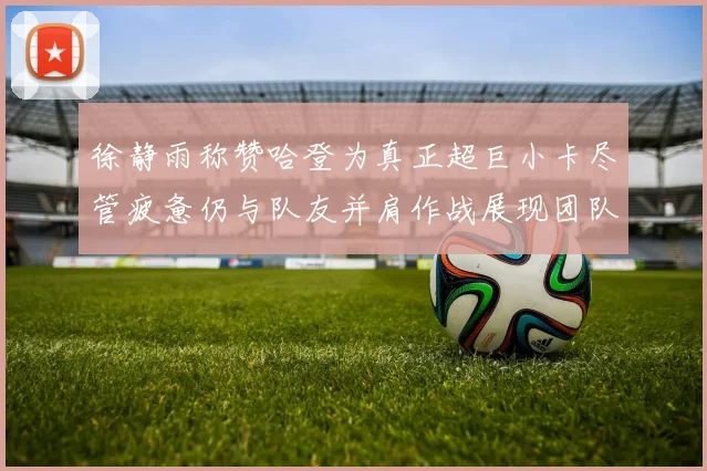 徐静雨称赞哈登为真正超巨小卡尽管疲惫仍与队友并肩作战展现团队精神